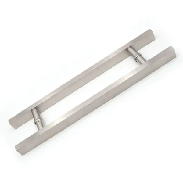 Stainless Steel Square Glass Door Handle