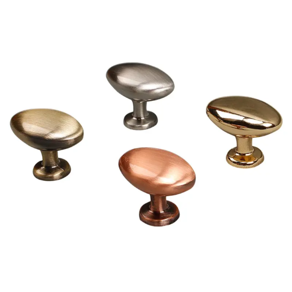 Oval Zinc Alloy KNOB