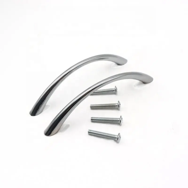 Round Tube Solid Zinc Alloy Bow Handle