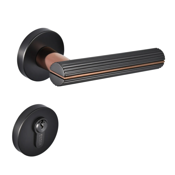 Sandy Brown Zinc Alloy Interior Door Handle