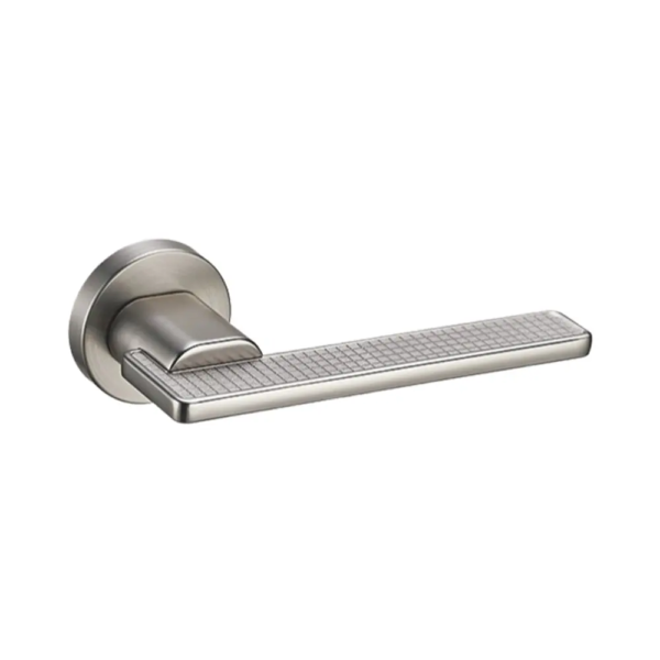 Solid Wood Door Handle with Silent Magnetic Lock