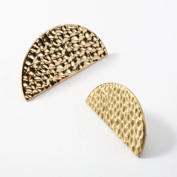Pulled Gold Kitchen Cupboard KNOB