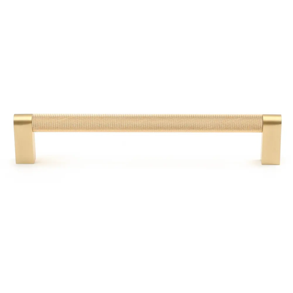 Solid Brass Knurled Gold T Handle