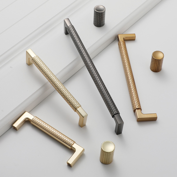 Zinc Alloy Knurled Handle