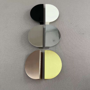 Semi-circular Double-Mounted Drawer and Cabinet Door Handles