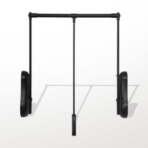 Soft-close Hydraulic Pull-Down Clothes Hanger